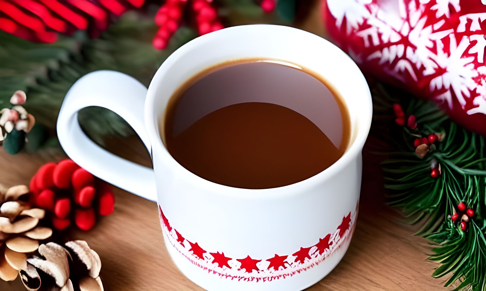 Christmas Coffee: A Romantic Snowy Masterpiece