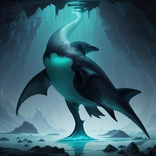 Shark-Penguin Hybrid Emerges from Icy Depths