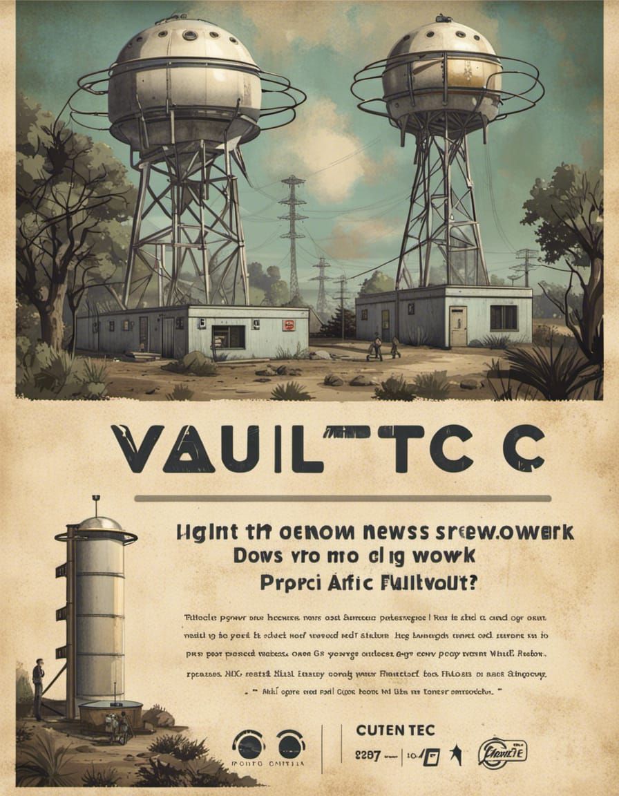 Retro Ad: Atomic Wireless Network Towers for Fallout