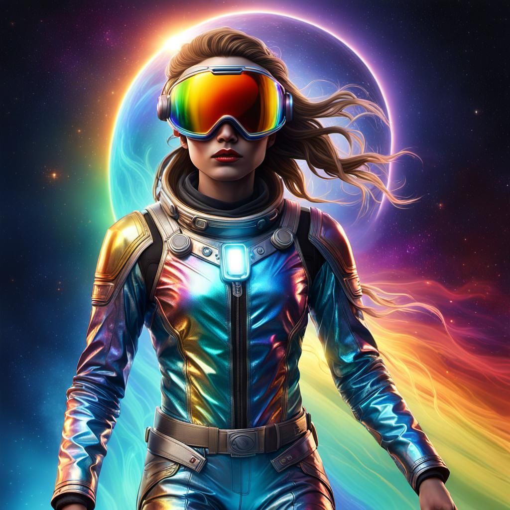 Electrifying Eclipse Explorer in Graffiti Art Style