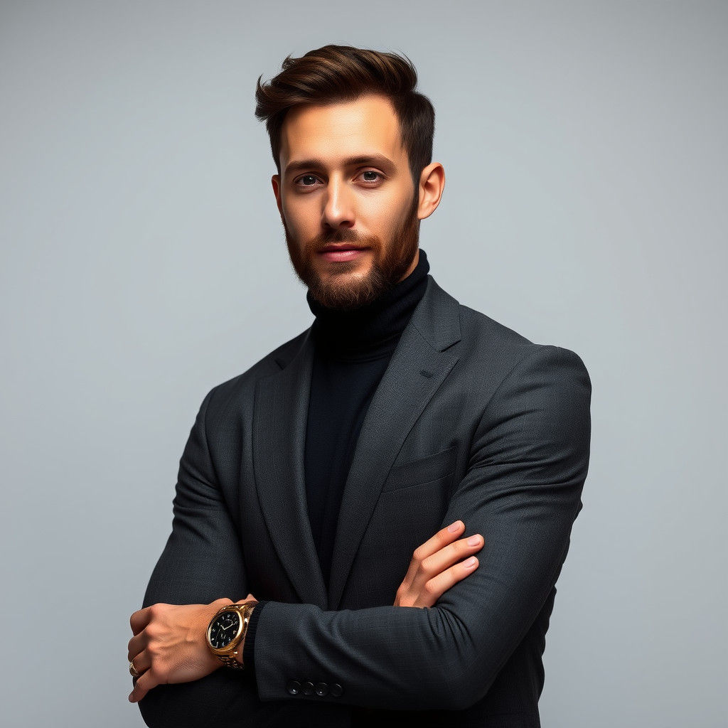 Handsome Portrait of Noah Mills