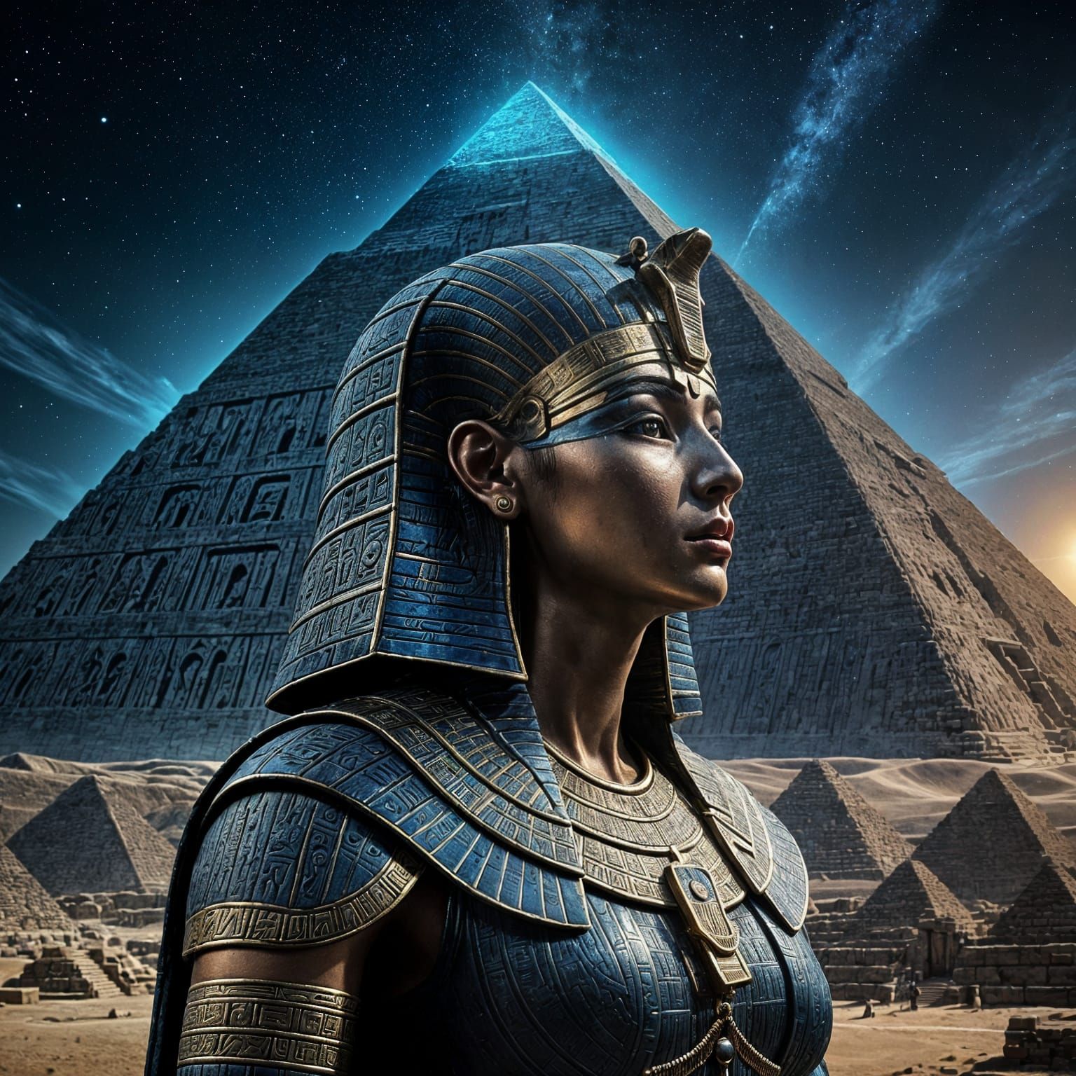 Ancient Egyptian Gods Unite Under Galactic Rulers
