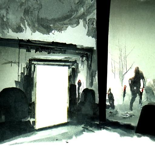 Sinister Backrooms Layer 100: Golden Age Illustration