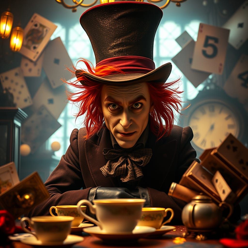 Mad Hatter in Victorian-Era Inspired Chaos