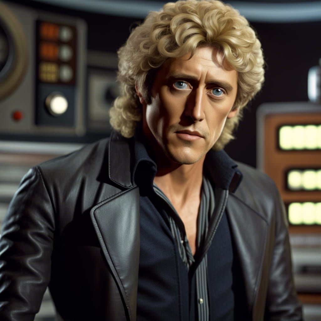The Doctor: Roger Daltrey in the TARDIS