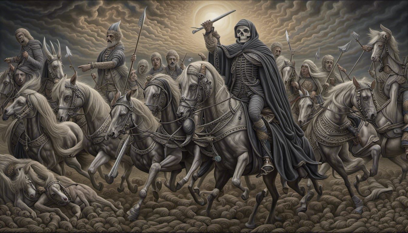 Death, fourth horseman of the apocalypse