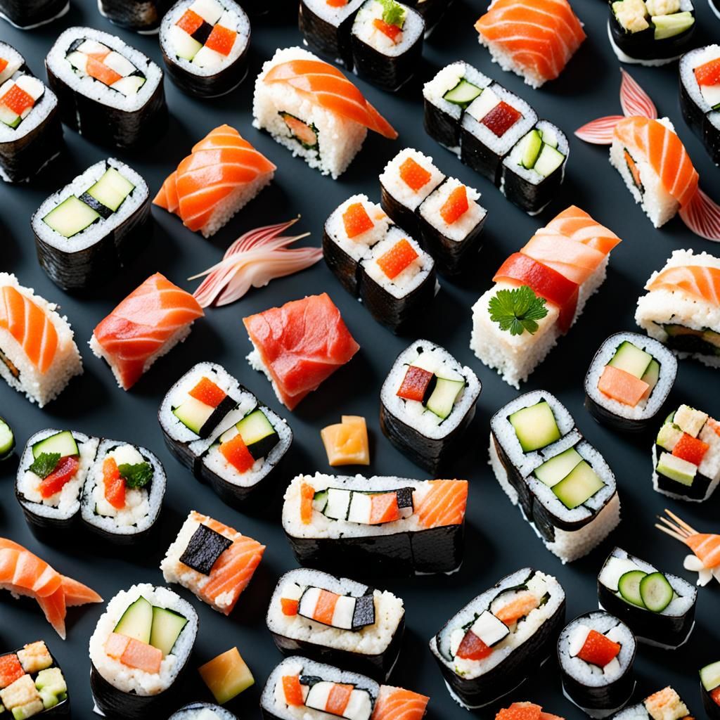 Japanese Style Sushi Party: A Delicious Feast
