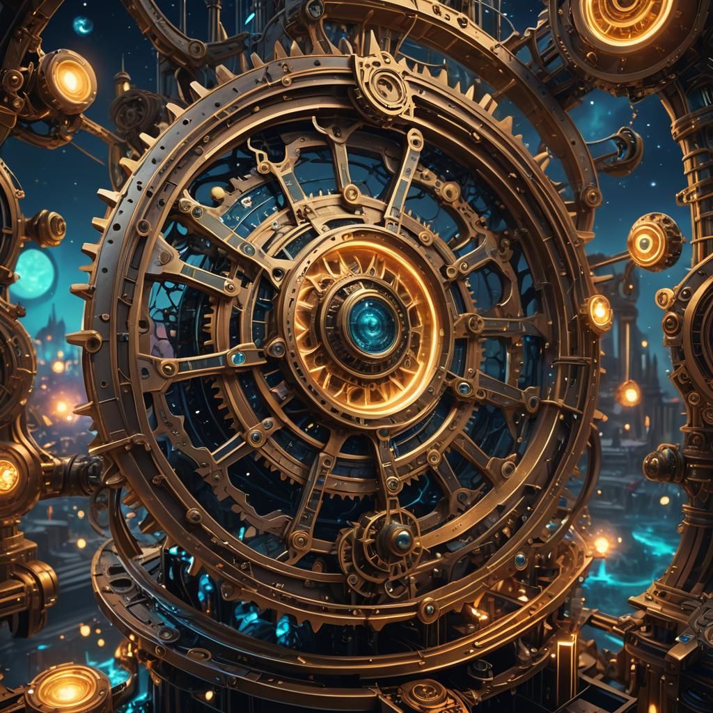 Luminous Cosmic Flows Through Mechanical Cogs