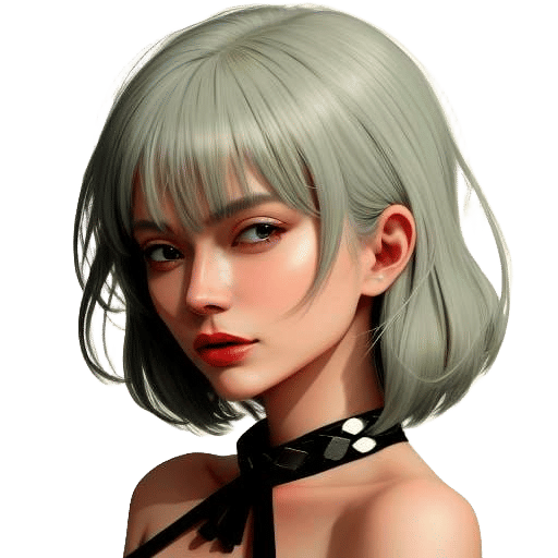 Ethereal Figure Surrounded by Creamy Clouds