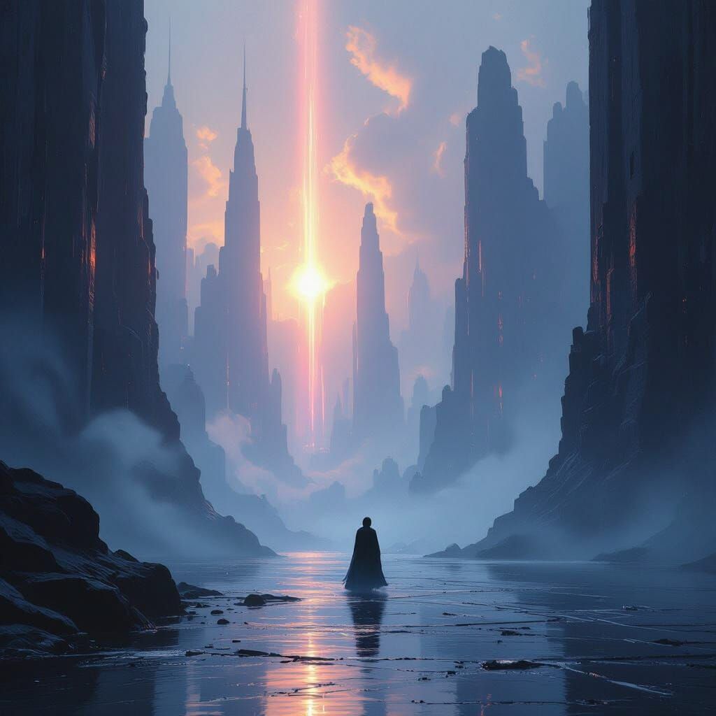 Ethereal Spirits Rising in a Mystical Realm