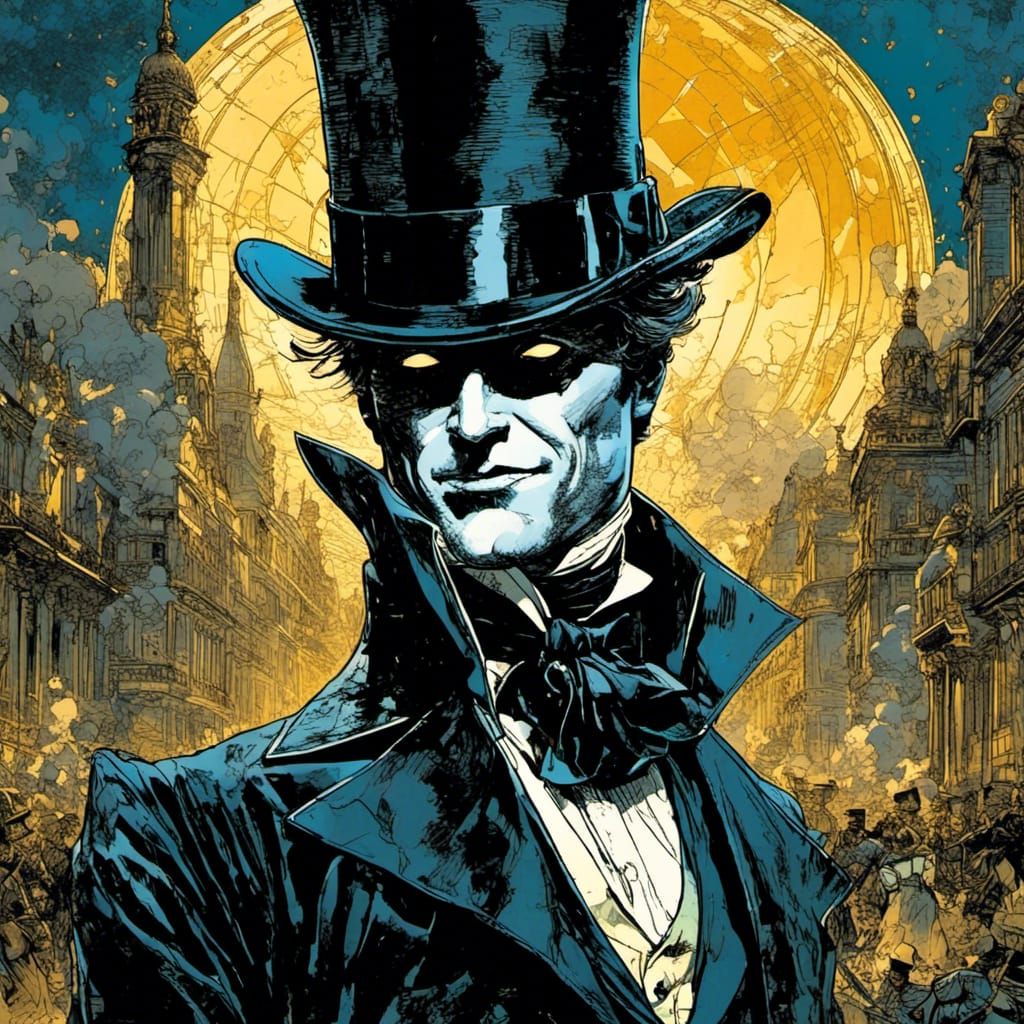 Fantomas Reigns Over Paris in Painterly Style