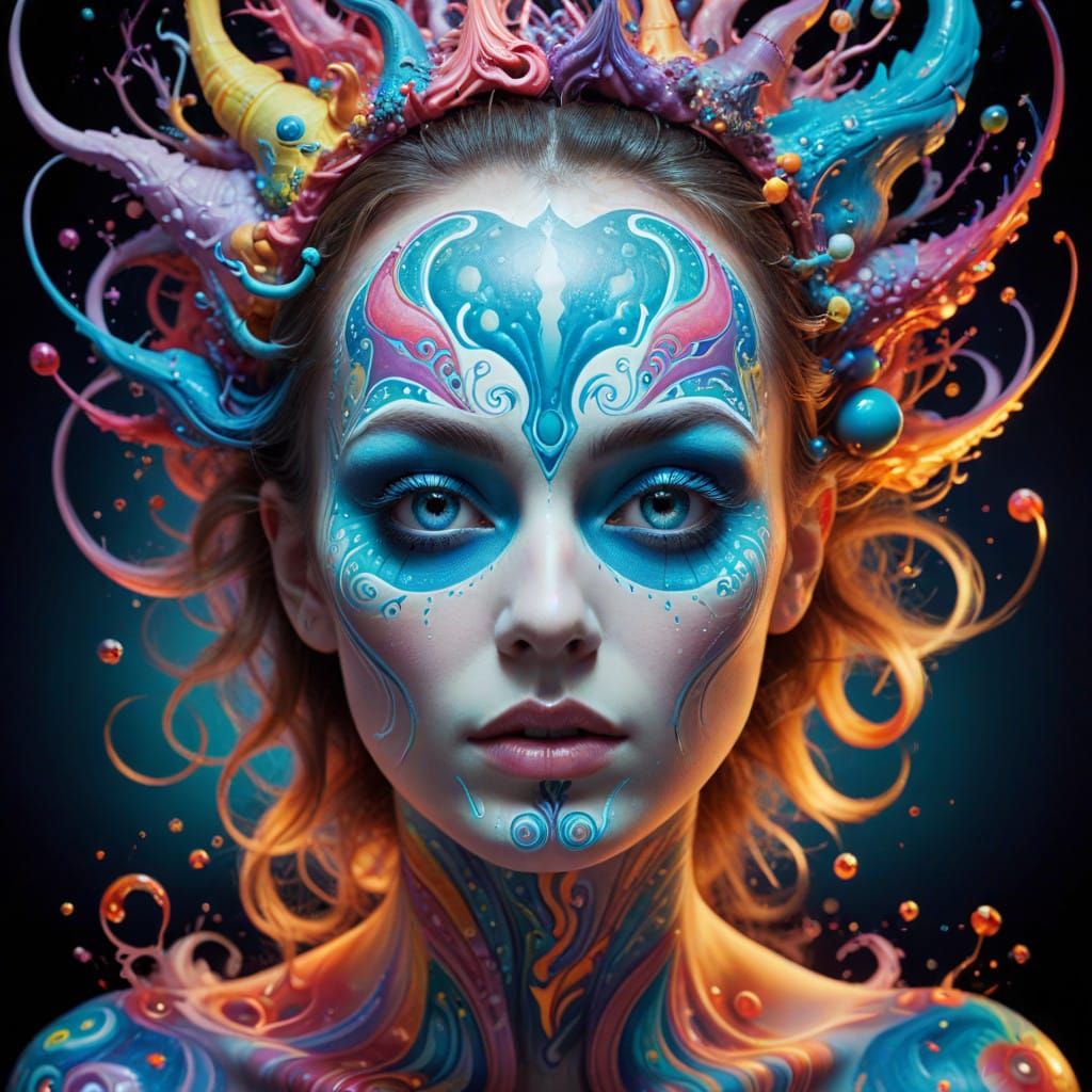 Vibrant Dreamscape Ephemeral Reality