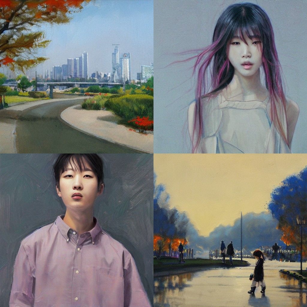 Digital Art in Style of JC Jongwon Park