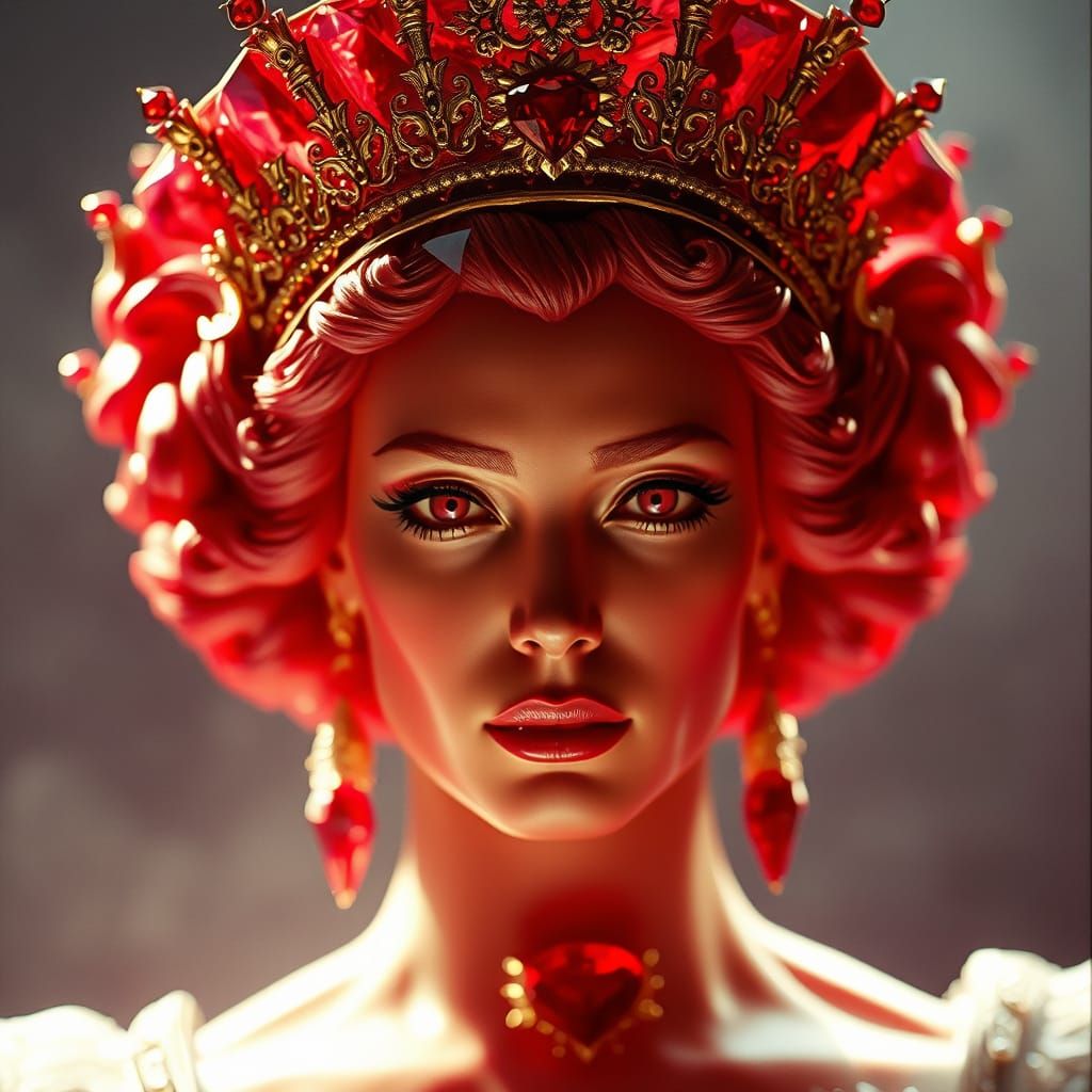 Regal Ruby Queen in Majestic, Filmic Glory