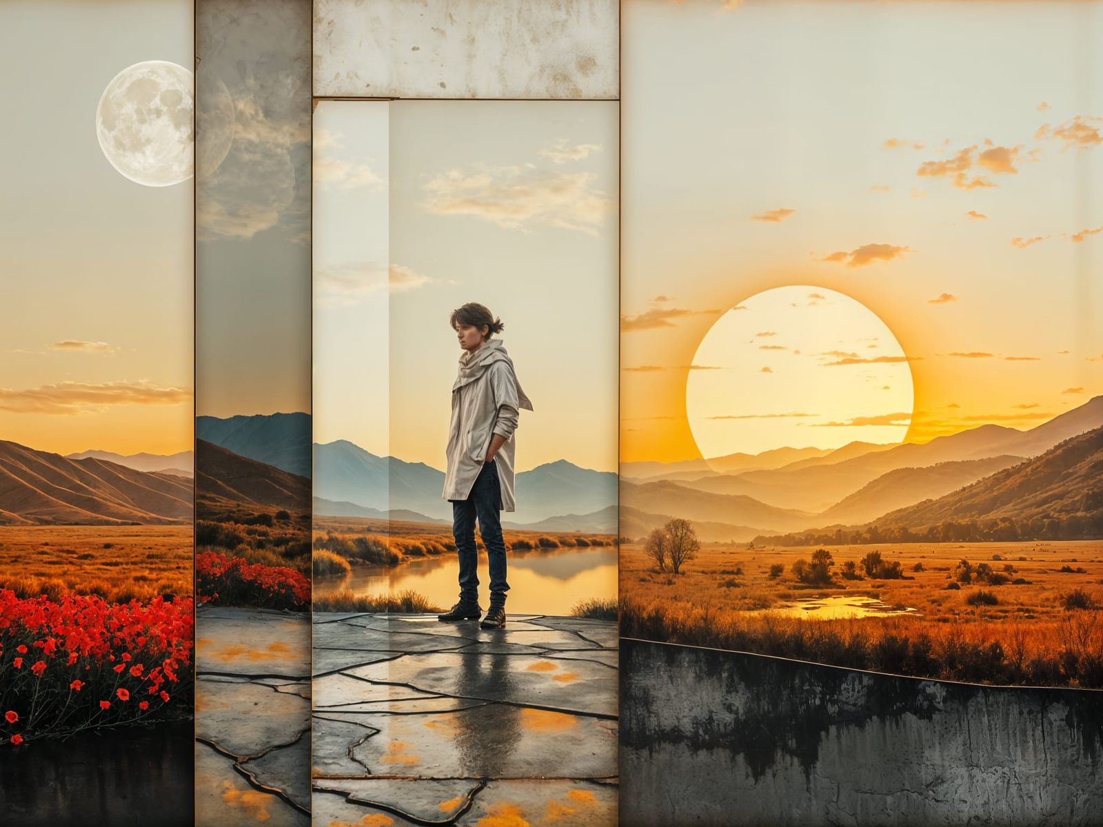 Overlapping Infinity Panels Abstract