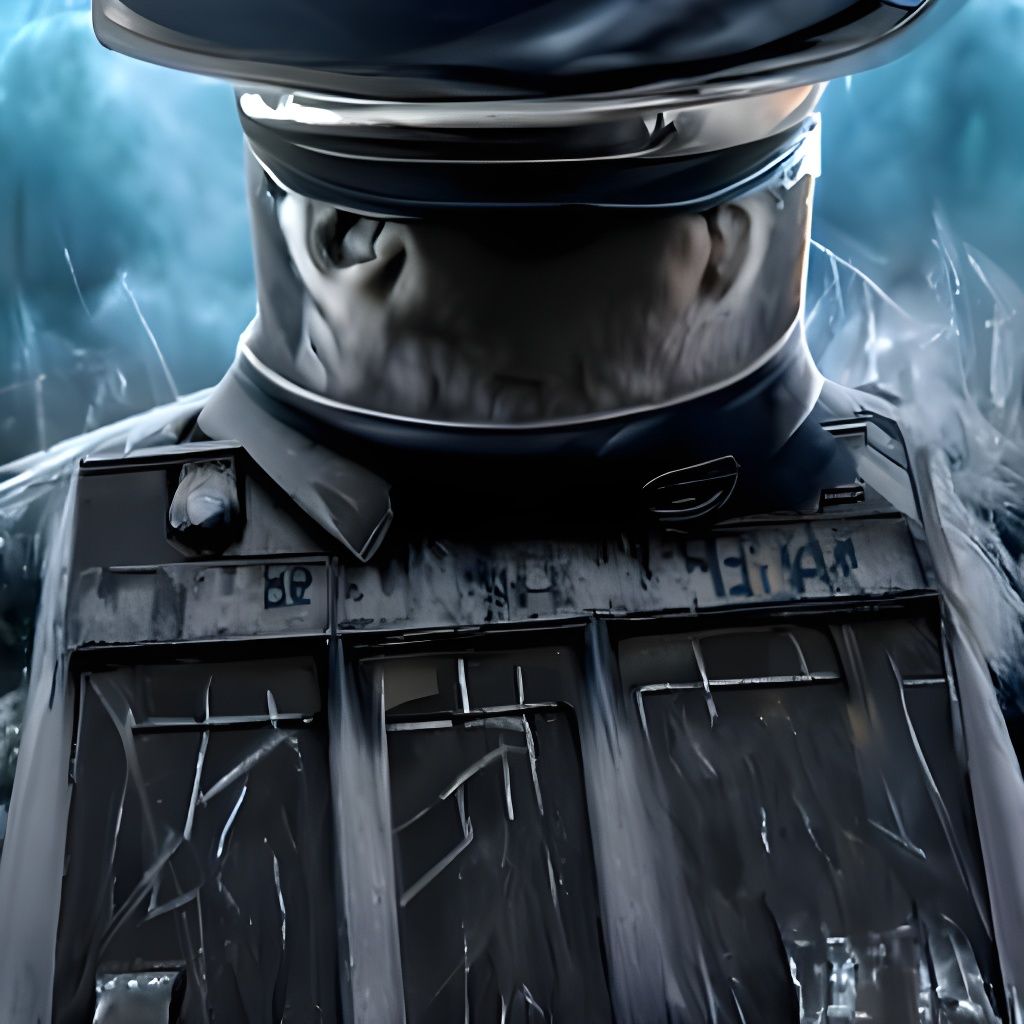 Hyperrealistic Nazi Doctor in Matte Style