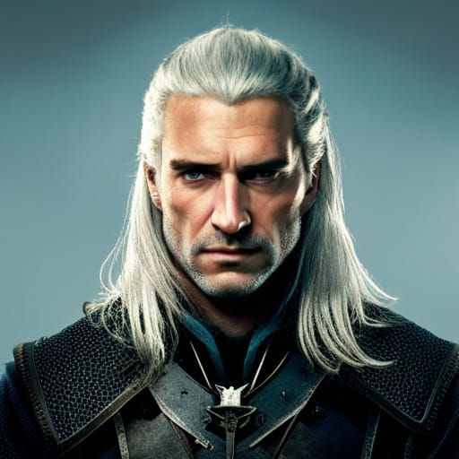 The Witcher Digital Art Rendering