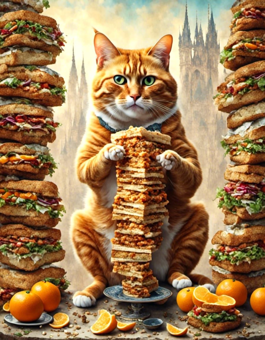 Cat Sandwich