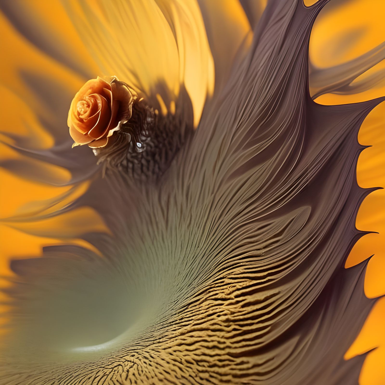 Recursive Floral Beauty: A Mandelbulb Junction