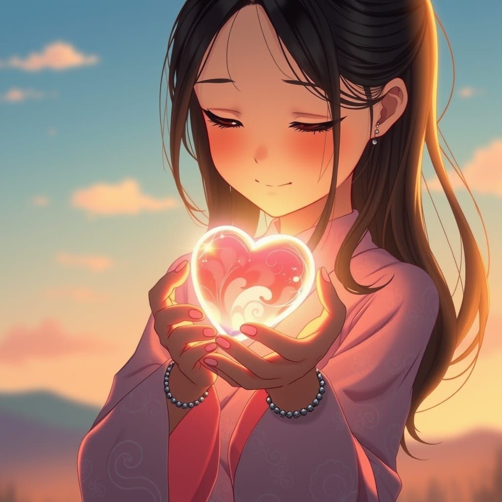 Vulnerable Youth Offers Heart with Gentle Smile