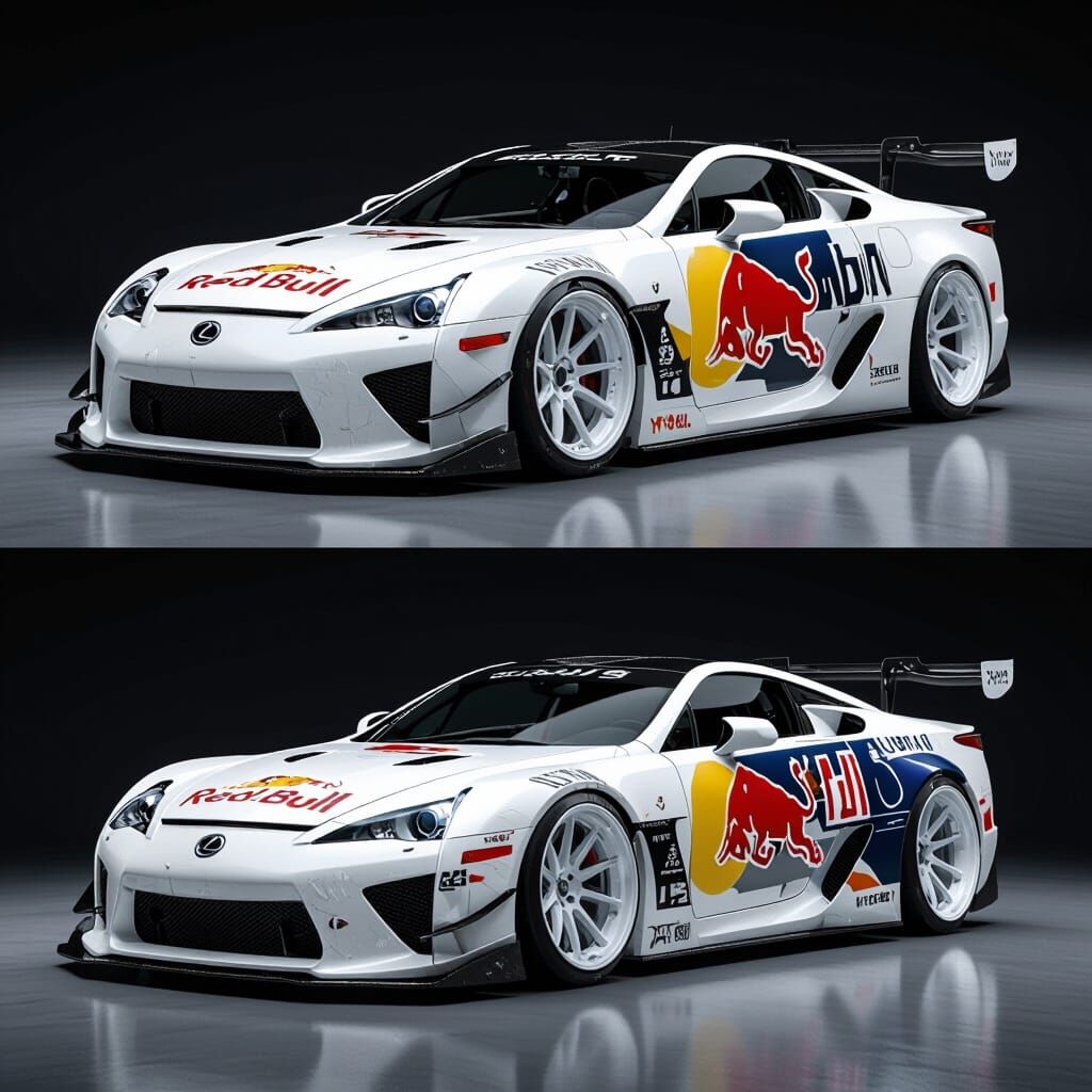 Modified Lexus LFA with Custom Livery and Body Kit