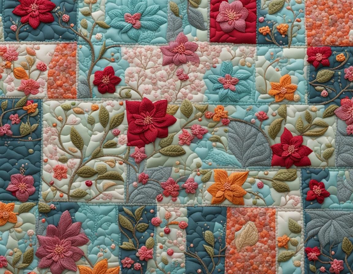 Fabric Crafts with Applique and Embroidery