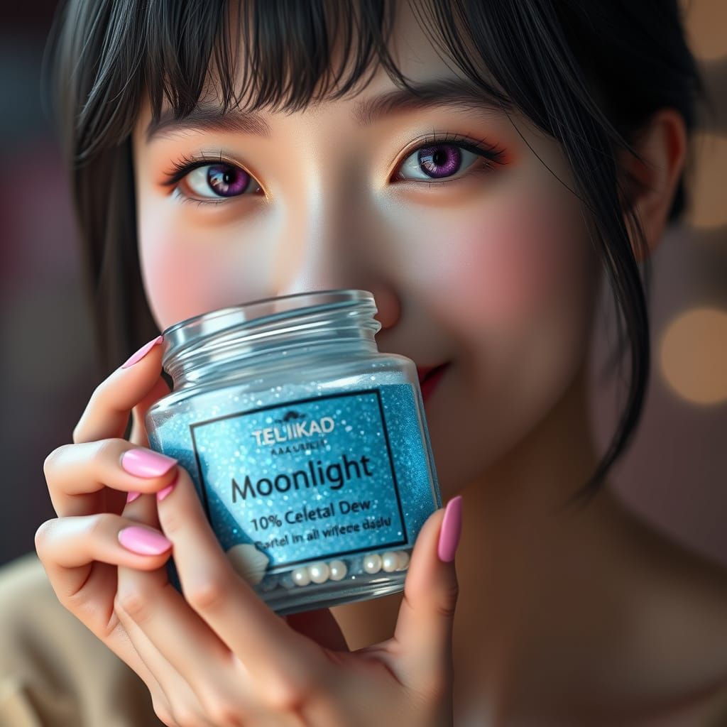 Yae Miko Endorses Moonlight Beauty Product
