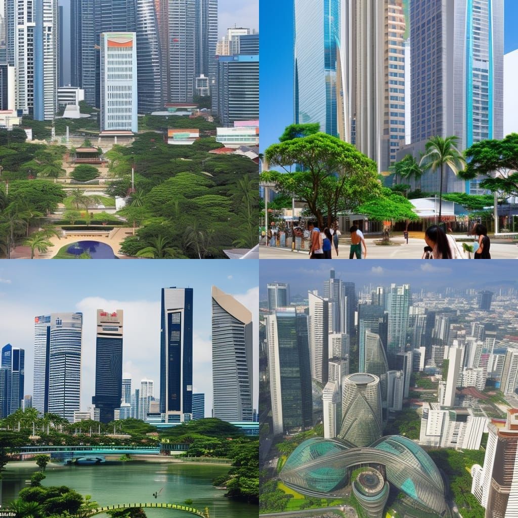 Futuristic Manila: Affluent, Technologically Advanced Citysc...