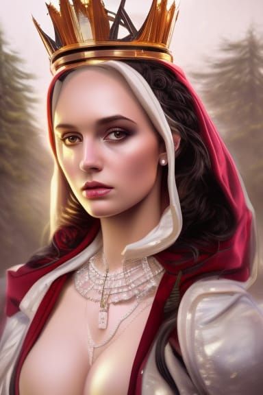 Robotic Sardinian Bride with Royal Crown