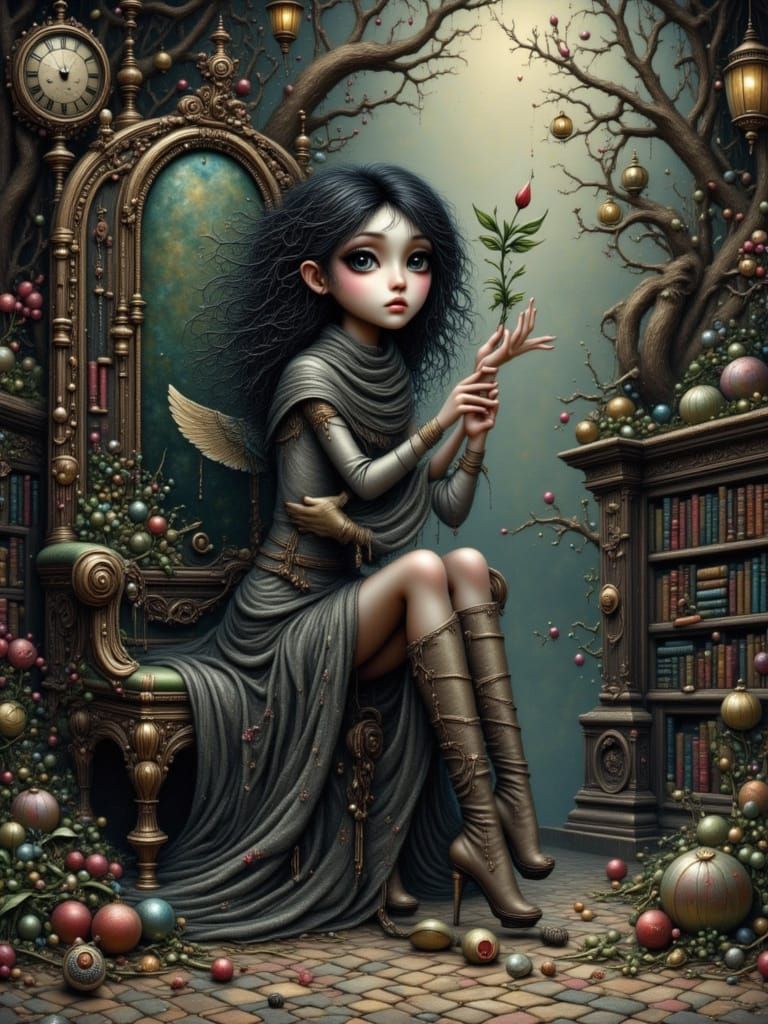 Jack and the Beanstalk, Tim Burton Style