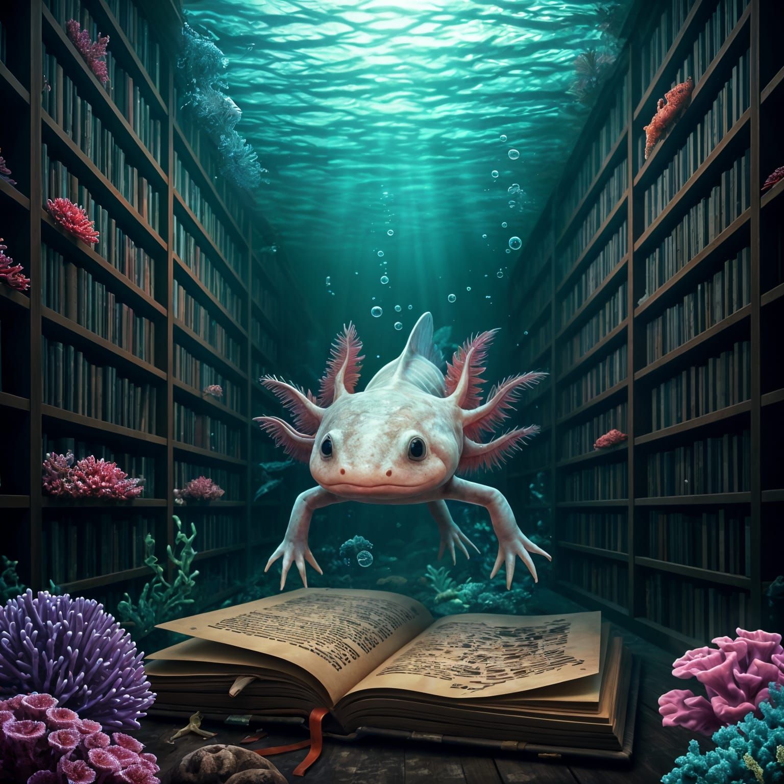 Axolotl’s Lost Library