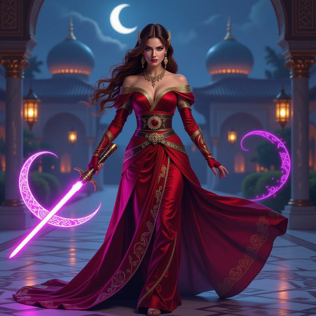 Mara Jade as Ottoman Warrior Sultana