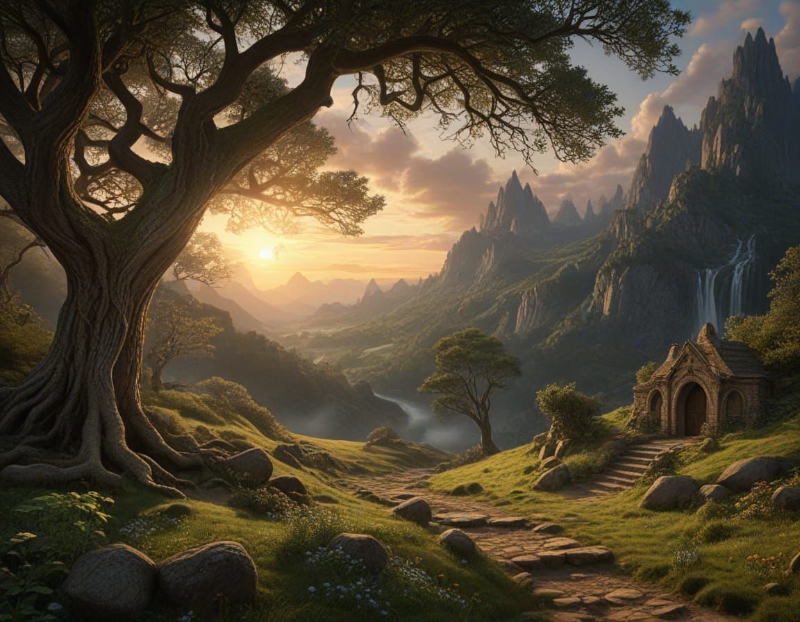 Ethereal Twilight in Forgotten Eregion