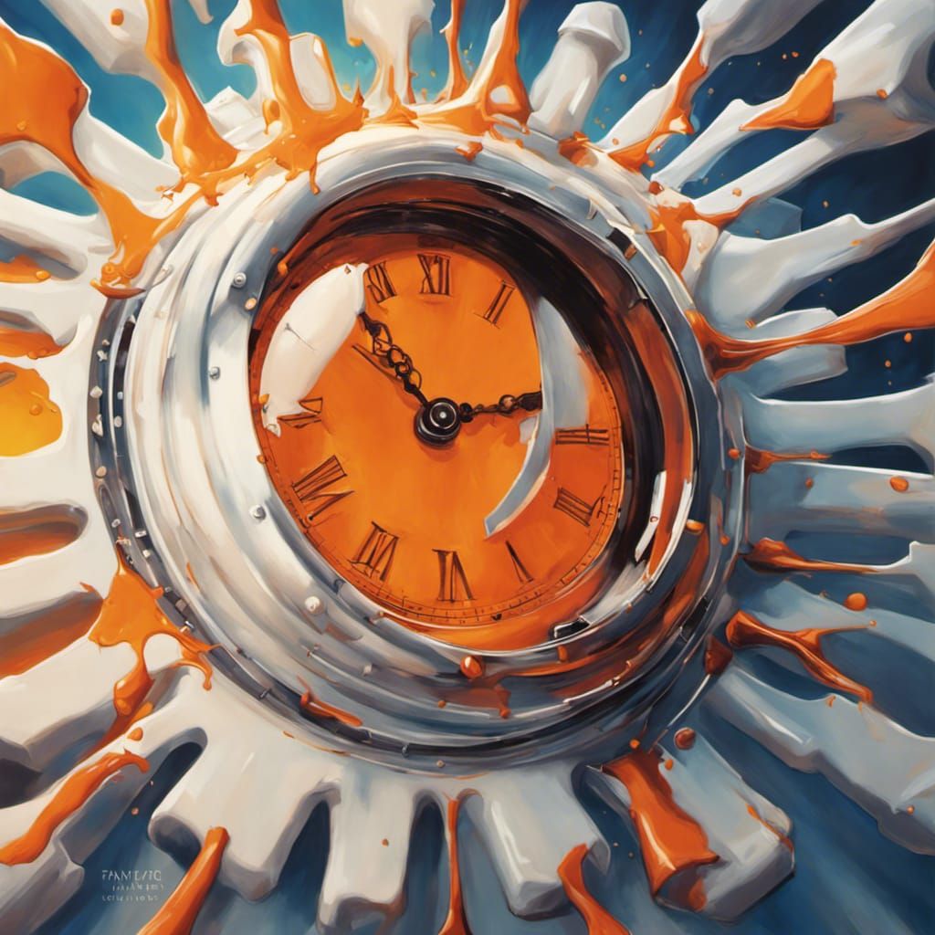 Intricate Portrait Inspired by A Clockwork Orange