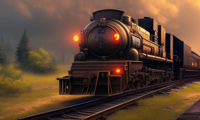 Steam Train Journey Through the Prairies