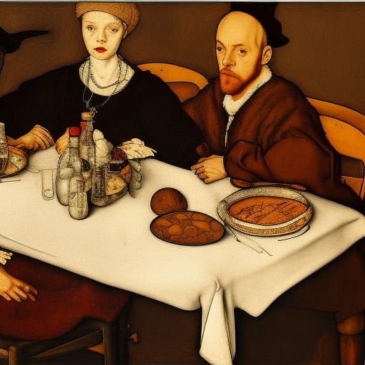 Chair Replaces Feast in Steampunk Zombiecore Art