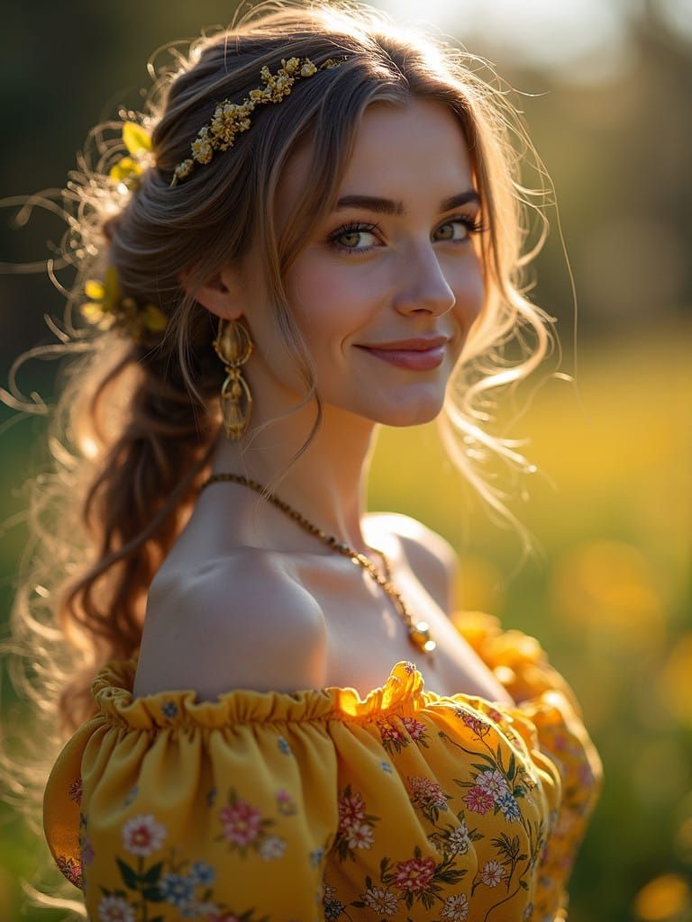 Ethereal Goddess of Spring