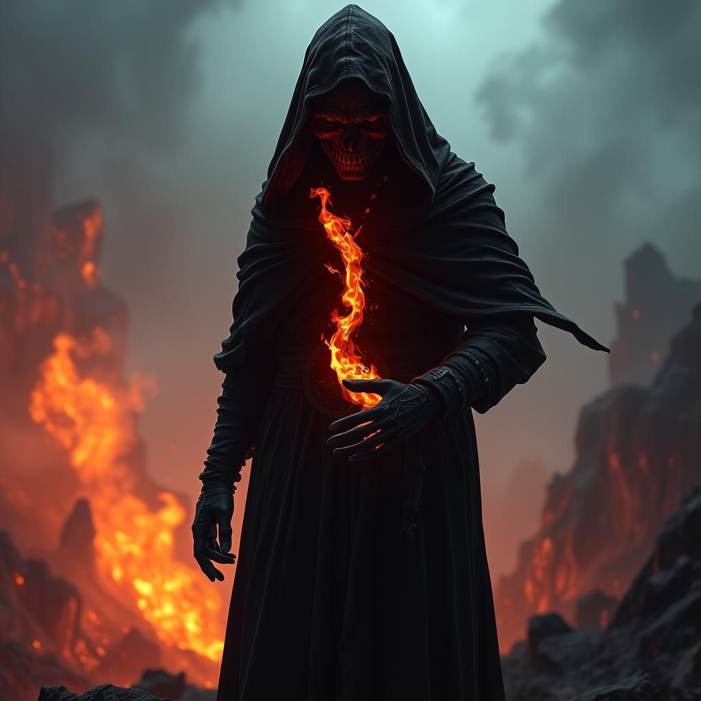 Death at the Gates of Hell: an Epic Game Scene