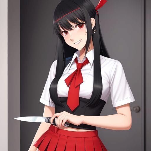 13 Days of Halloween Countdown - Yandere Horror Girl Day!