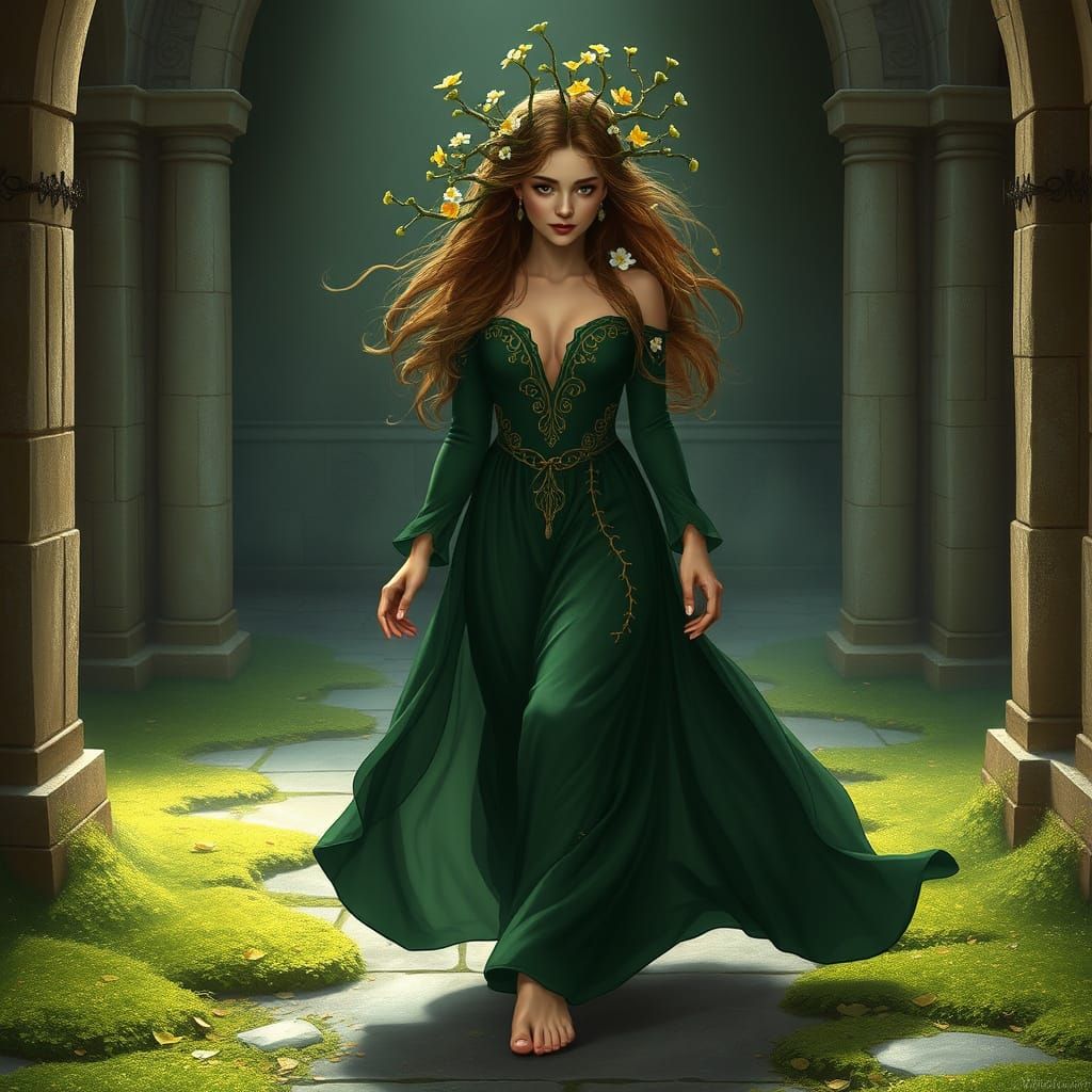 Thalia Enters the High Lords' Chamber