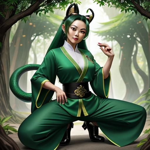 Kung Fu Master Viper of the Furious Five