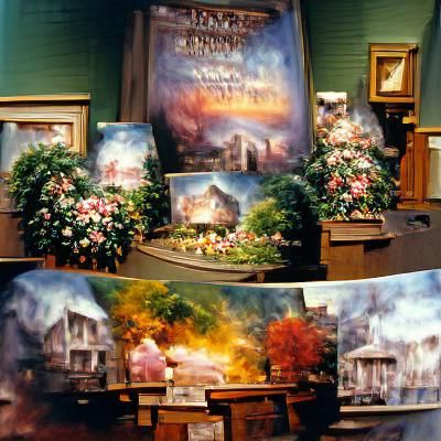 Stages of Life in Luminism Style