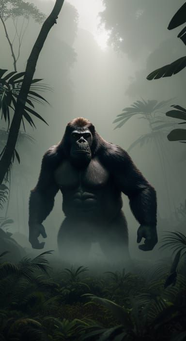 Majestic King Kong Dominates Skull Island