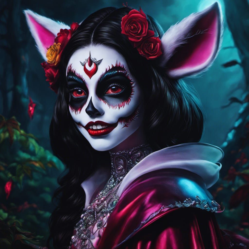 The dark Bambi woman