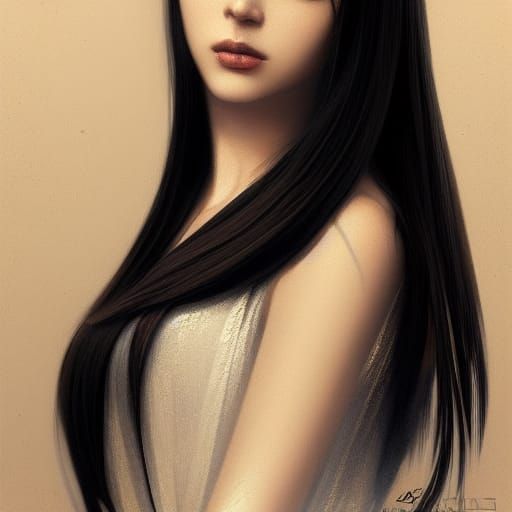 Elegant Middle Eastern Beauty in Hyperdetailed Portrait