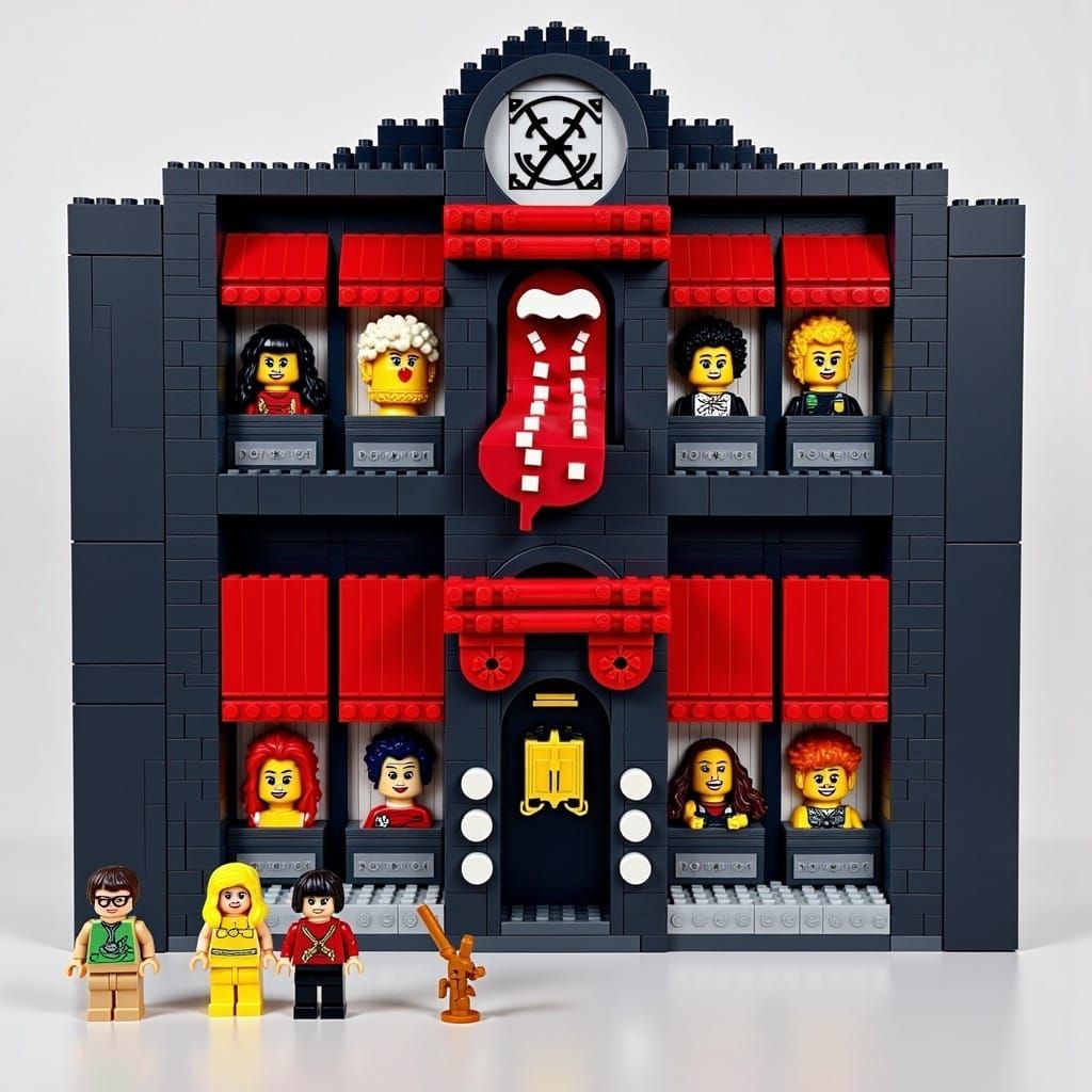 Rocky Horror Picture Show in Lego Bricks