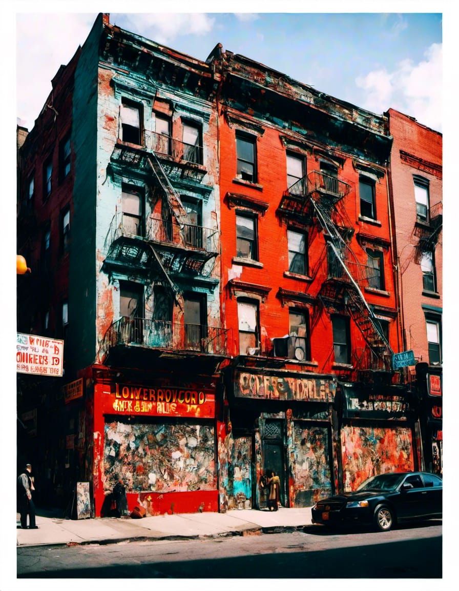 Ominous Chinatown Cops and Robbers Scene