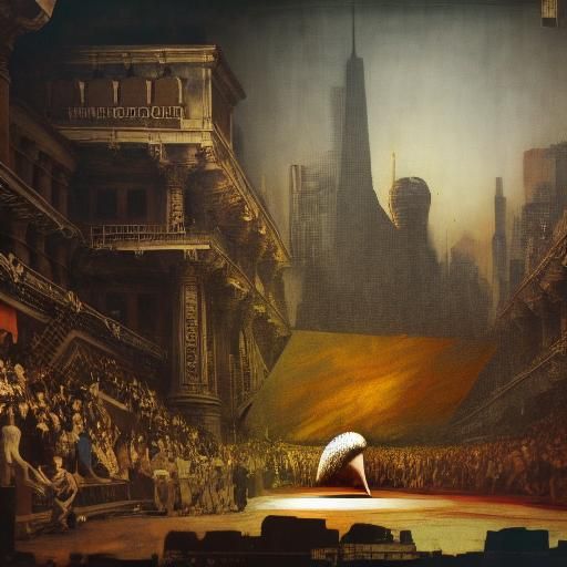 Hedgehog's Brave New World: A Detailed Matte Painting