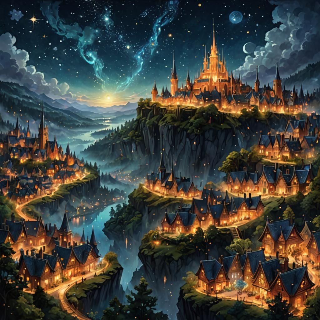 O look at all the fire-folk sitting in the air!