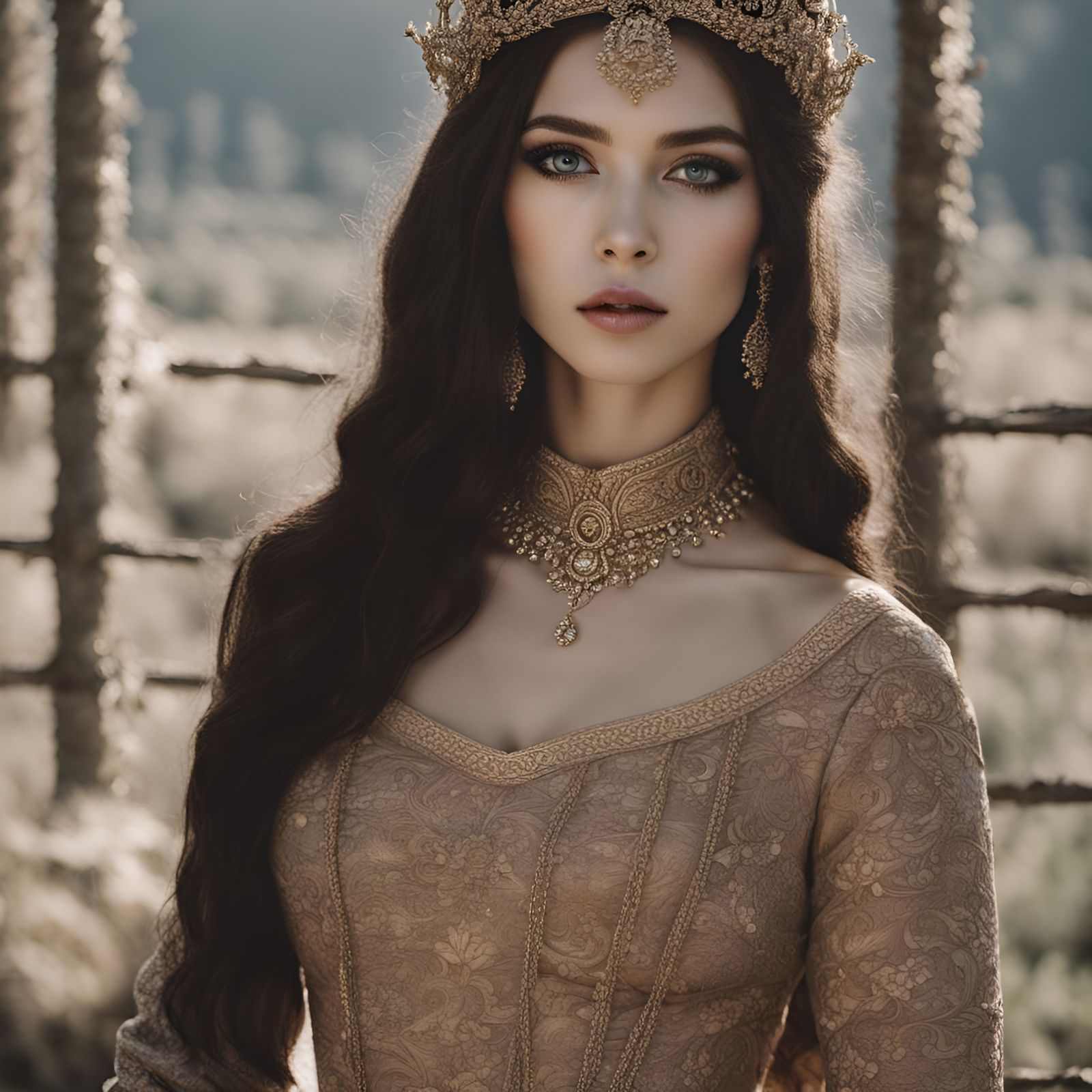 AI Generated Image Exploring the Essence of Beauty